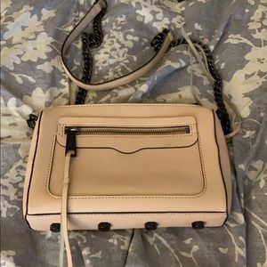 Tan Rebecca Minkoff Avery crossbody bag